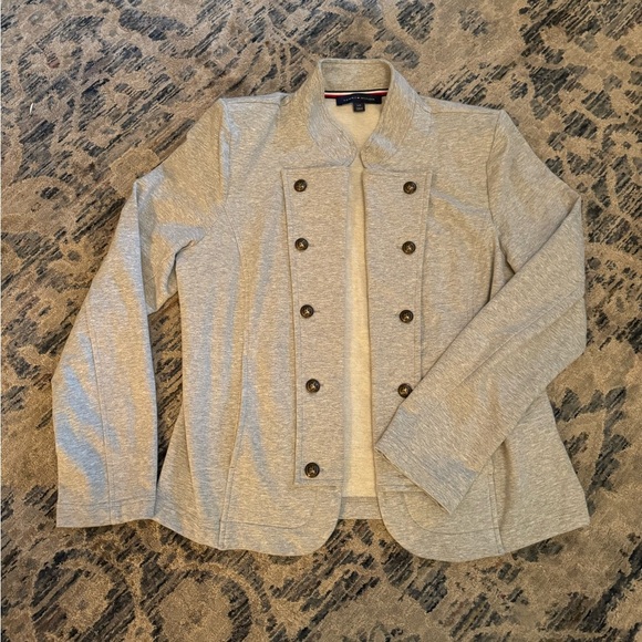 Tommy Hilfiger Women’s Open Front Side Pockets Blazer/Jacket: Large - Picture 1 of 9